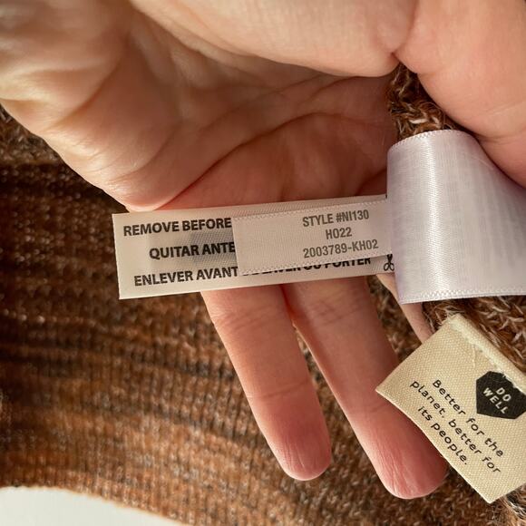 Madewell Space-Dyed Prentiss Pullover Sweater in Spacedye Autumn Sz M - Picture 5 of 9